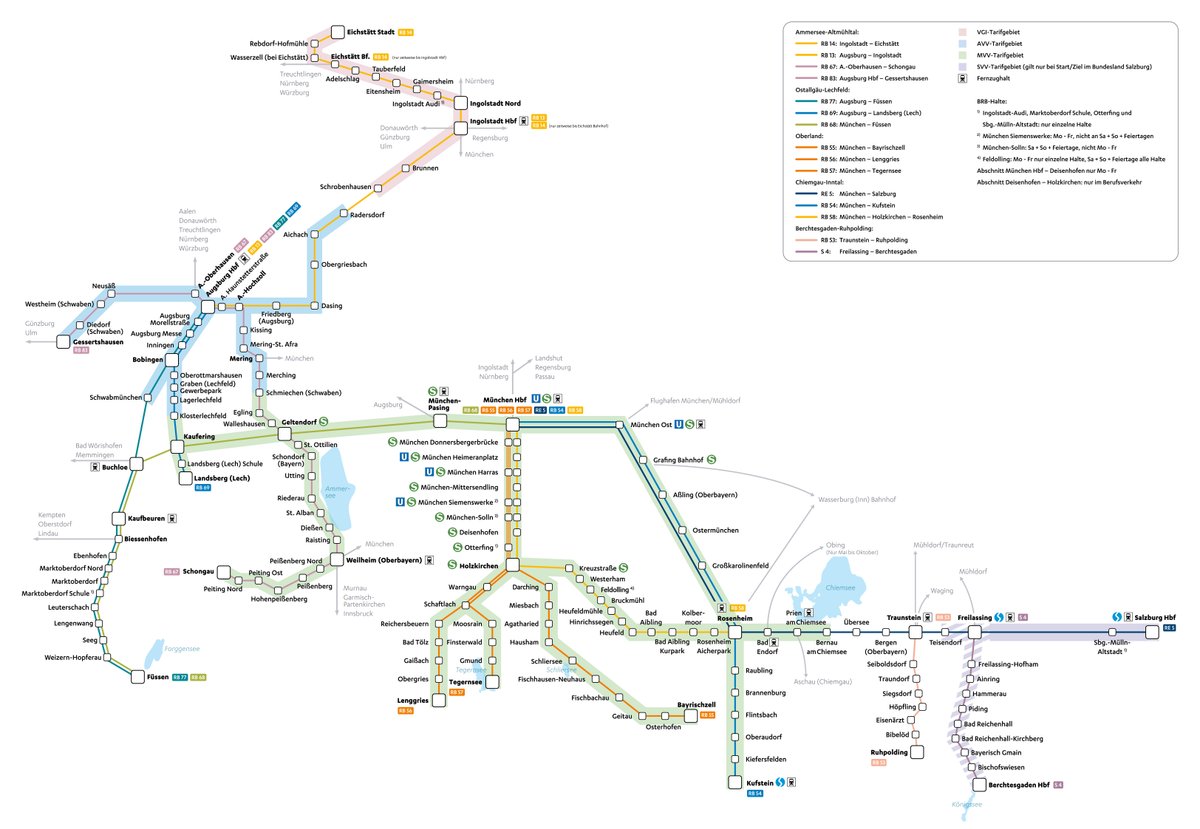 Streckennetzplan BRB