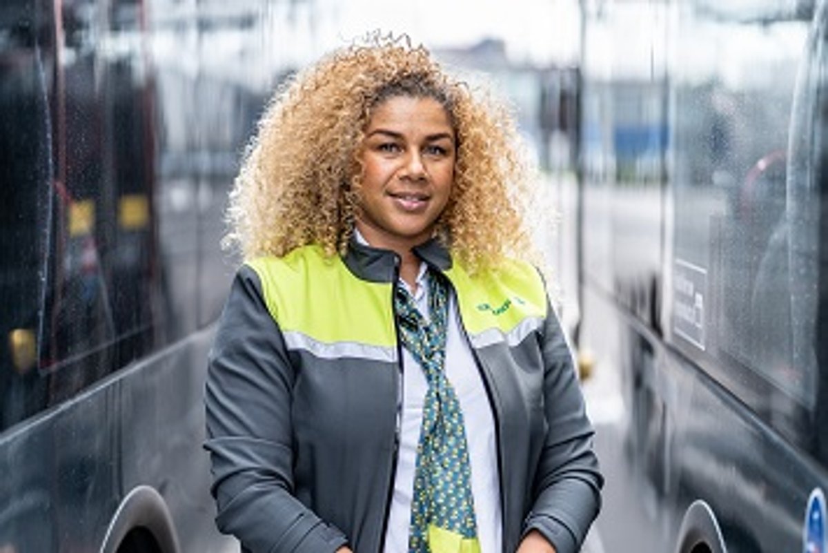 Busfahrerin bei Transdev