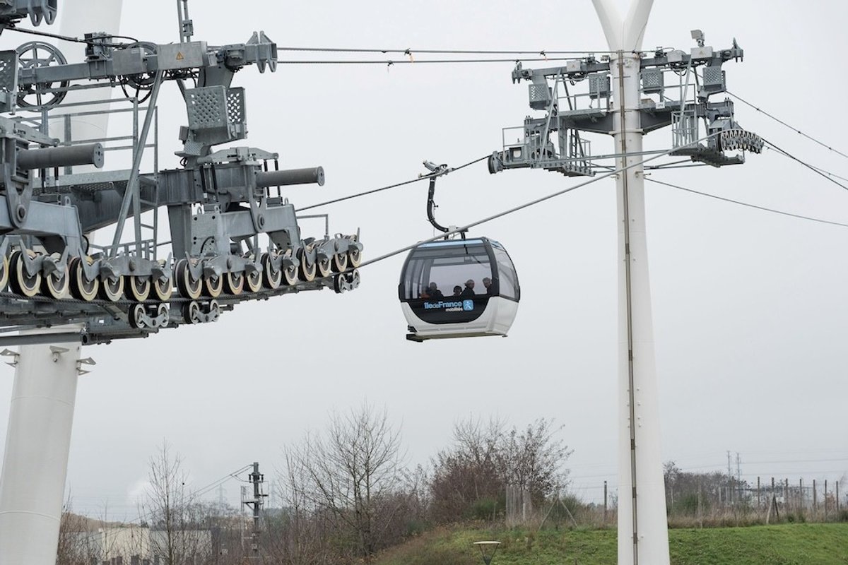 C1 Seilbahn in Betrieb
