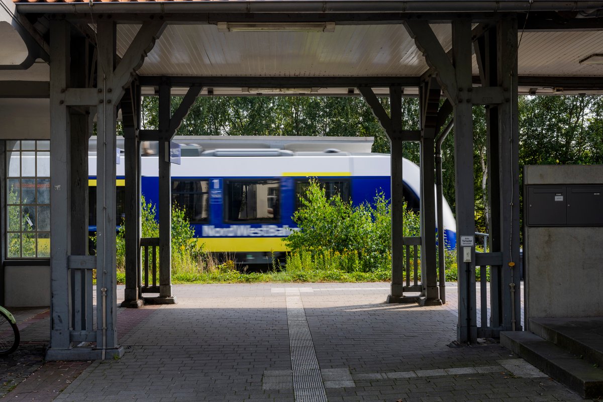 Am Bahnhof Cloppenburg können sich die Reiselustigen einen von neun Stempeln abholen.