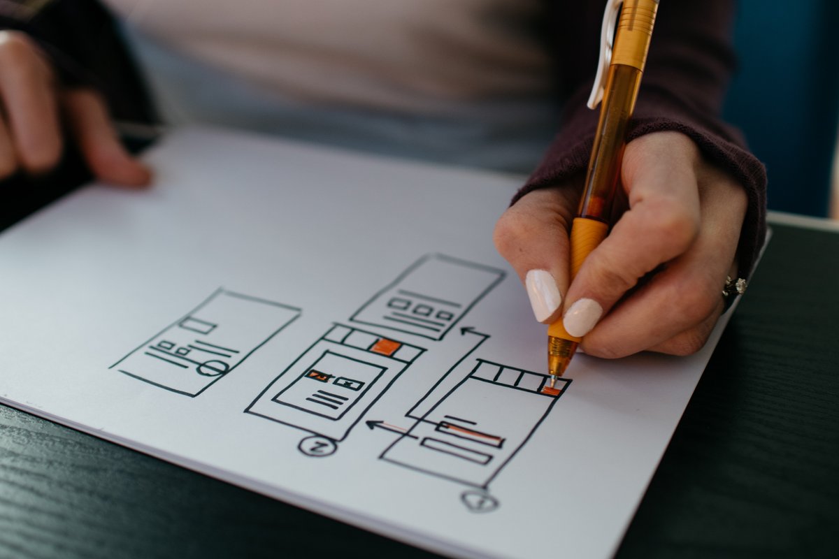 App Design zeichnen