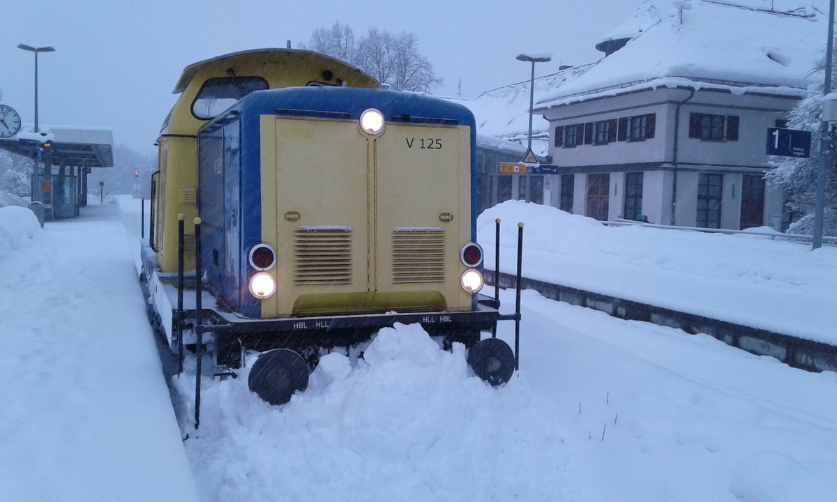 Schneeräumfahrzeugen 