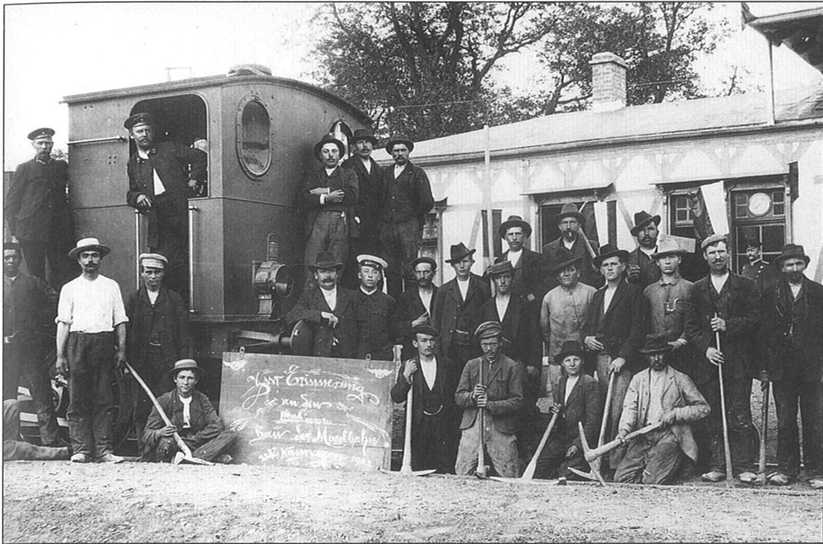 Arbeiter in Neumagen (28.5.1903)