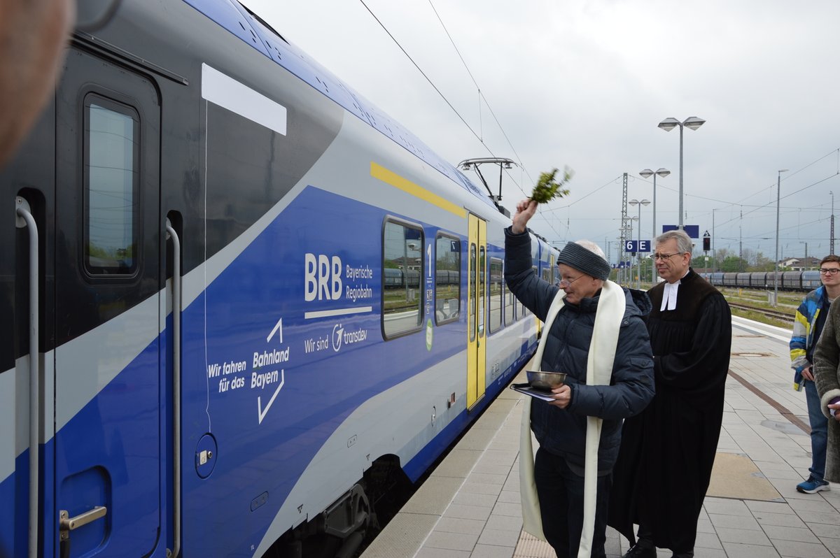 Zugtaufe in Rosenheim 