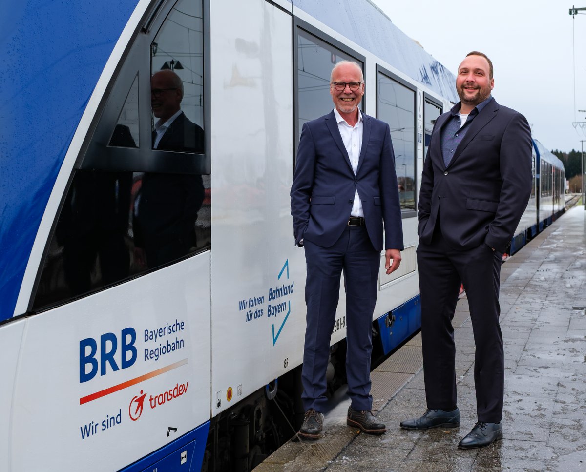 Unsere beiden Geschäftsführer Arnulf Schuchmann, Vorsitzender (links), und Gordon Lemke – Foto BRB/Andi Leder