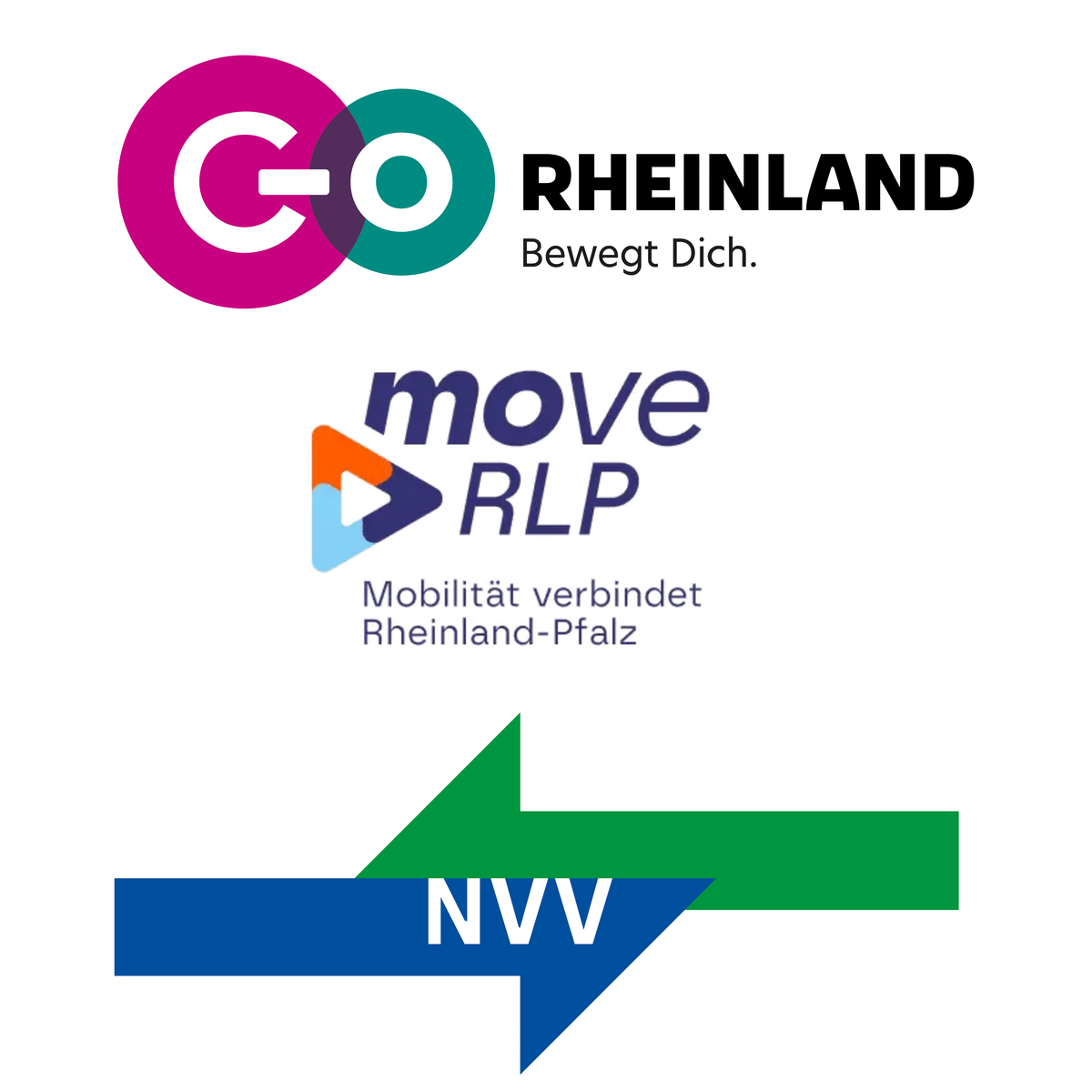 Logos Go.Rheinland, Move RLP oder dem NVV