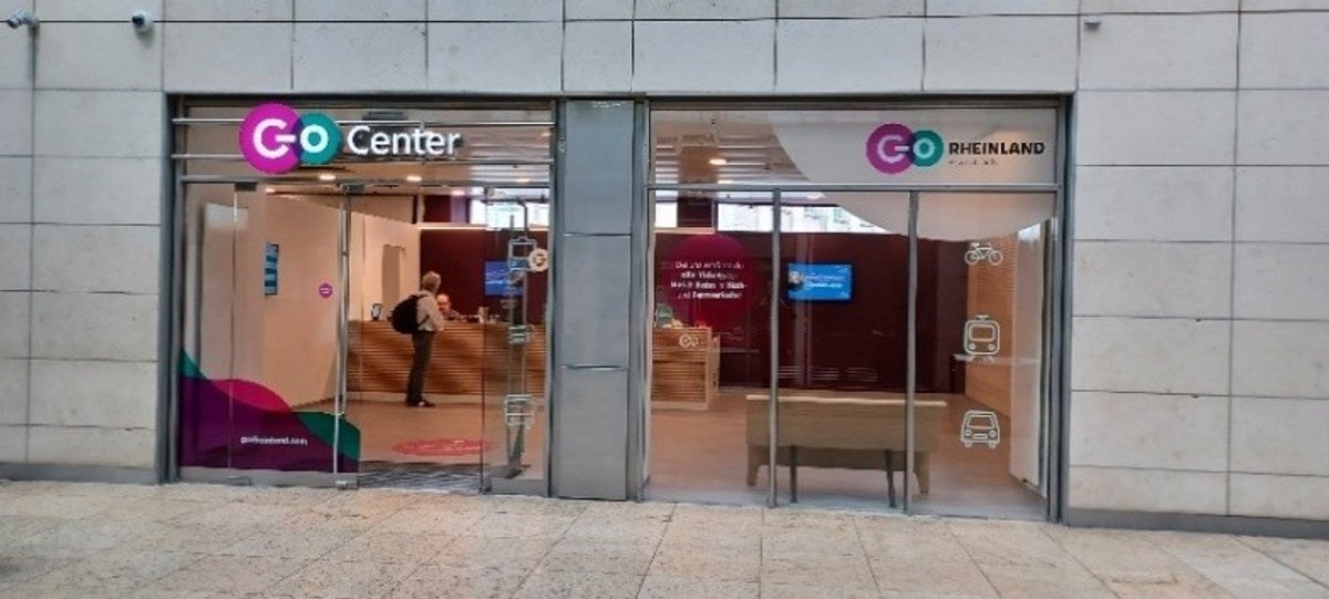Kundencenter Go Center im Kölner Hauptbahnho