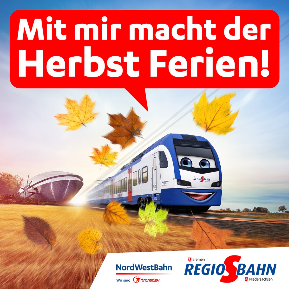 Mit mir macht der Herbst Ferien!