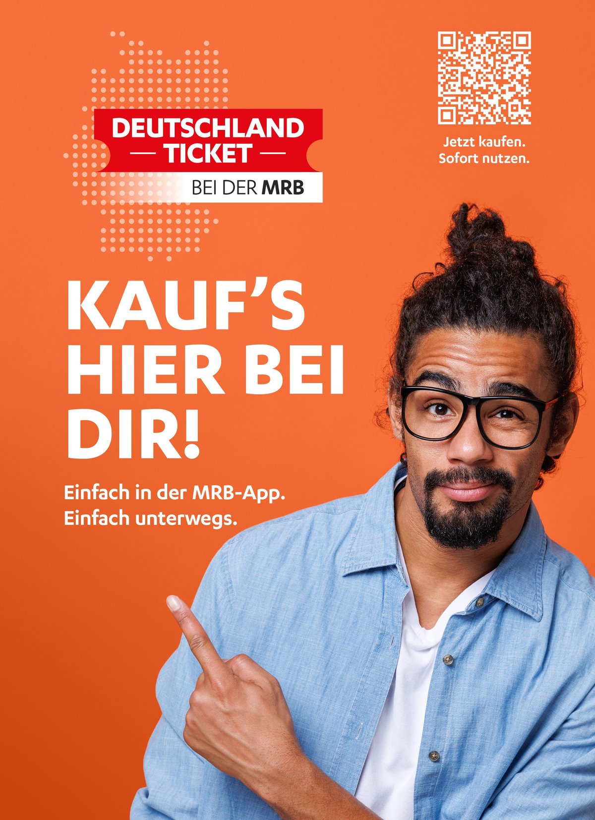 Deutschland-Ticket bei der MRB