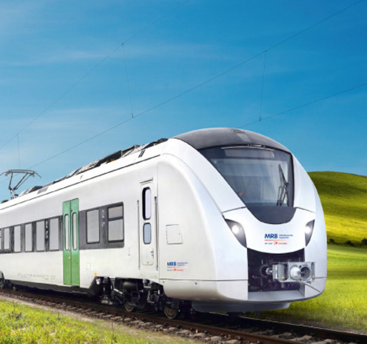 Coradia Continental von vorne und Seite