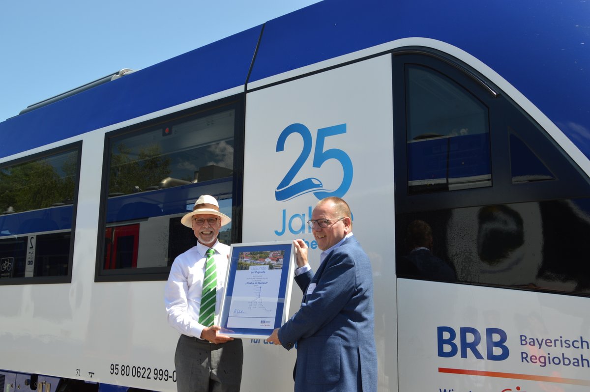 Zugtaufe BEG - 25 Jahre Oberland 