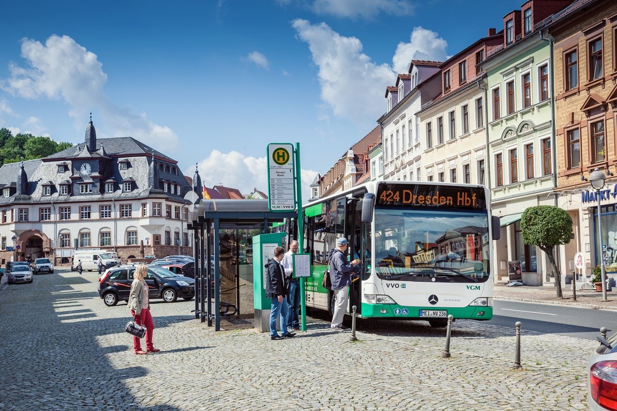 Bus in Nossen