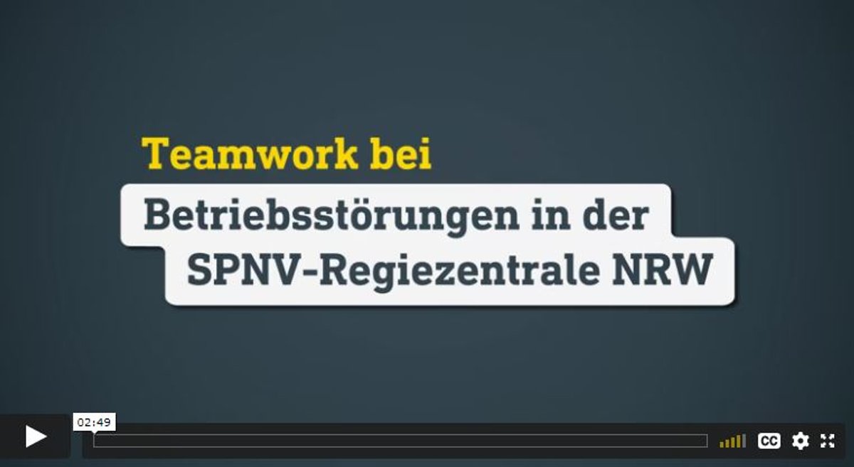 Teamwork auf der Schiene: So funktioniert die SPNV-Regiezentrale