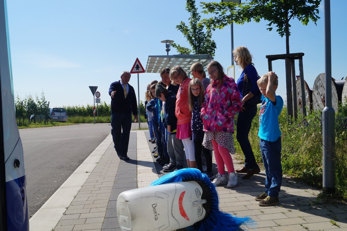 Schulbustraining