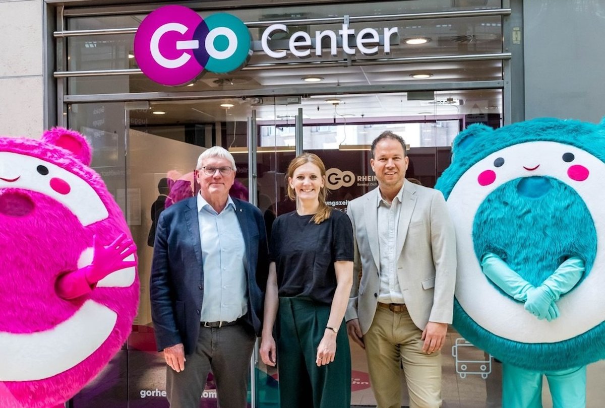 Feierliche Eröffnung des go.Centers in Köln Hbf