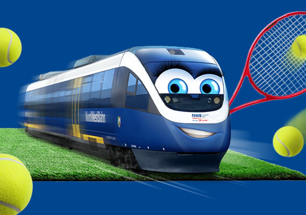 NordWestBahn: ATP-Tour TERRA WORTMANN OPEN 2026 in Halle (Westf) in der Heristo-Arena erleben