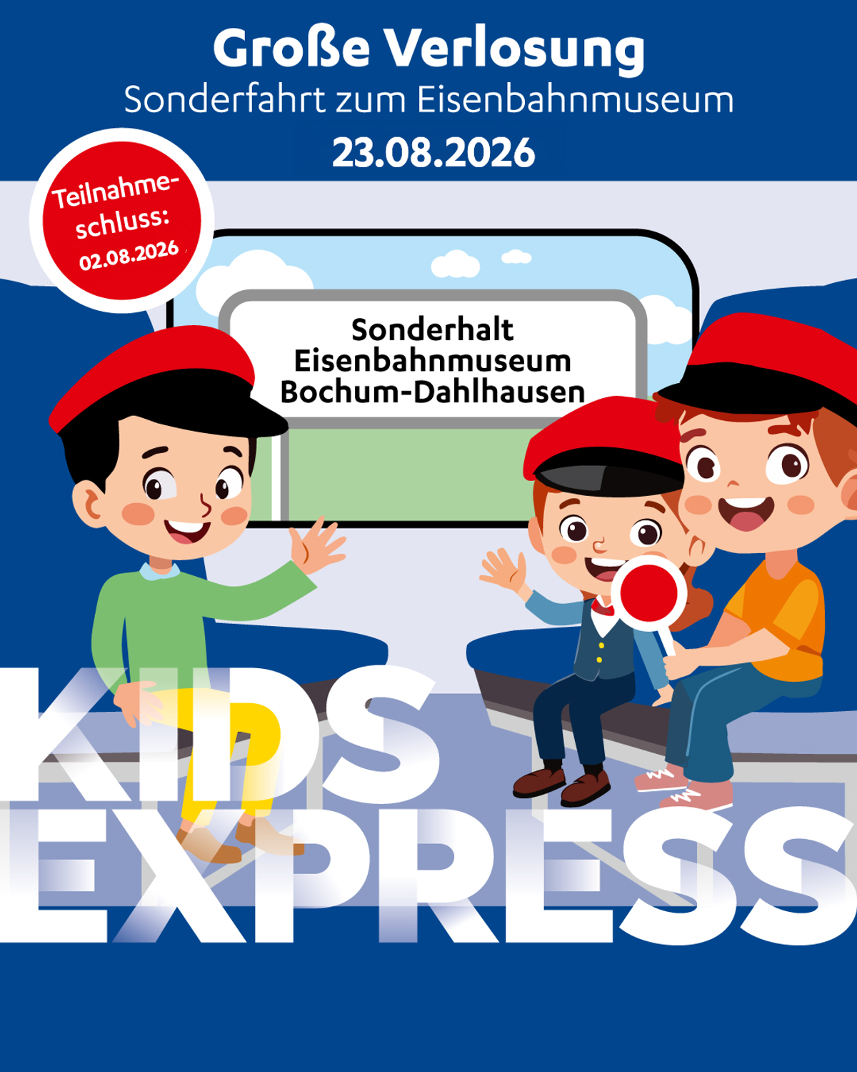 Kidsexpress der RheinRuhrBahn