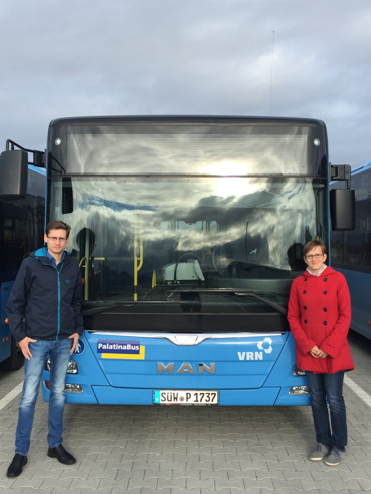 Zwei Transdev Trainees