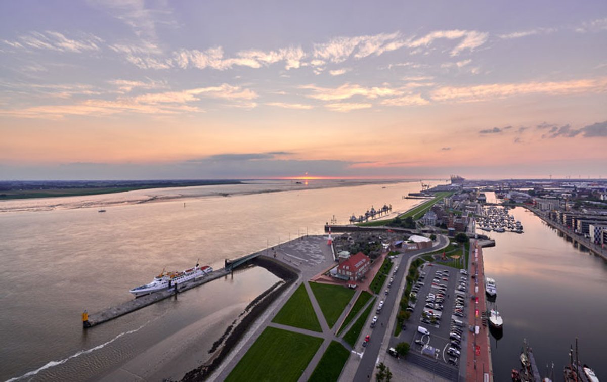 Bremerhaven Aussichtsplattform Sail City