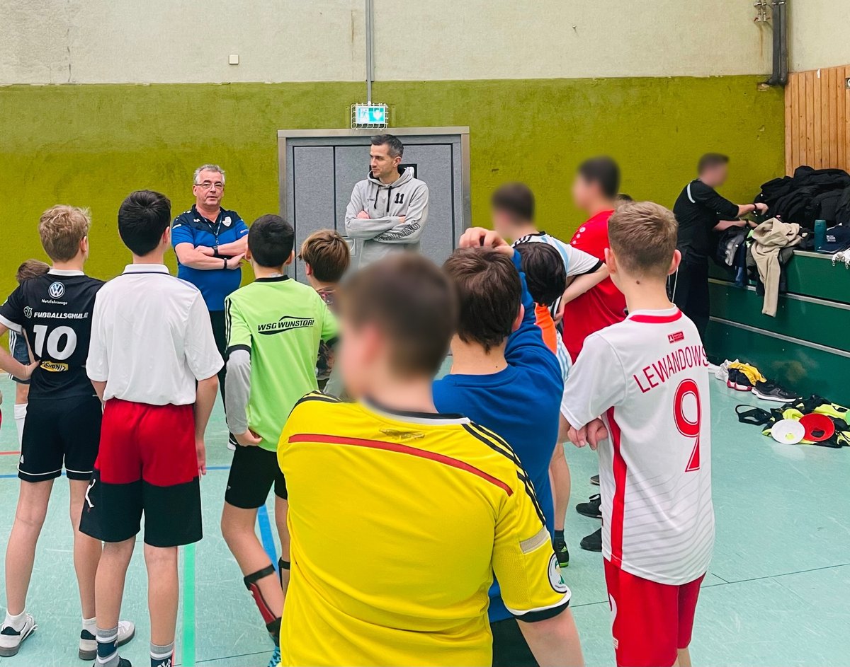 Geschäftsführer mit Kindern