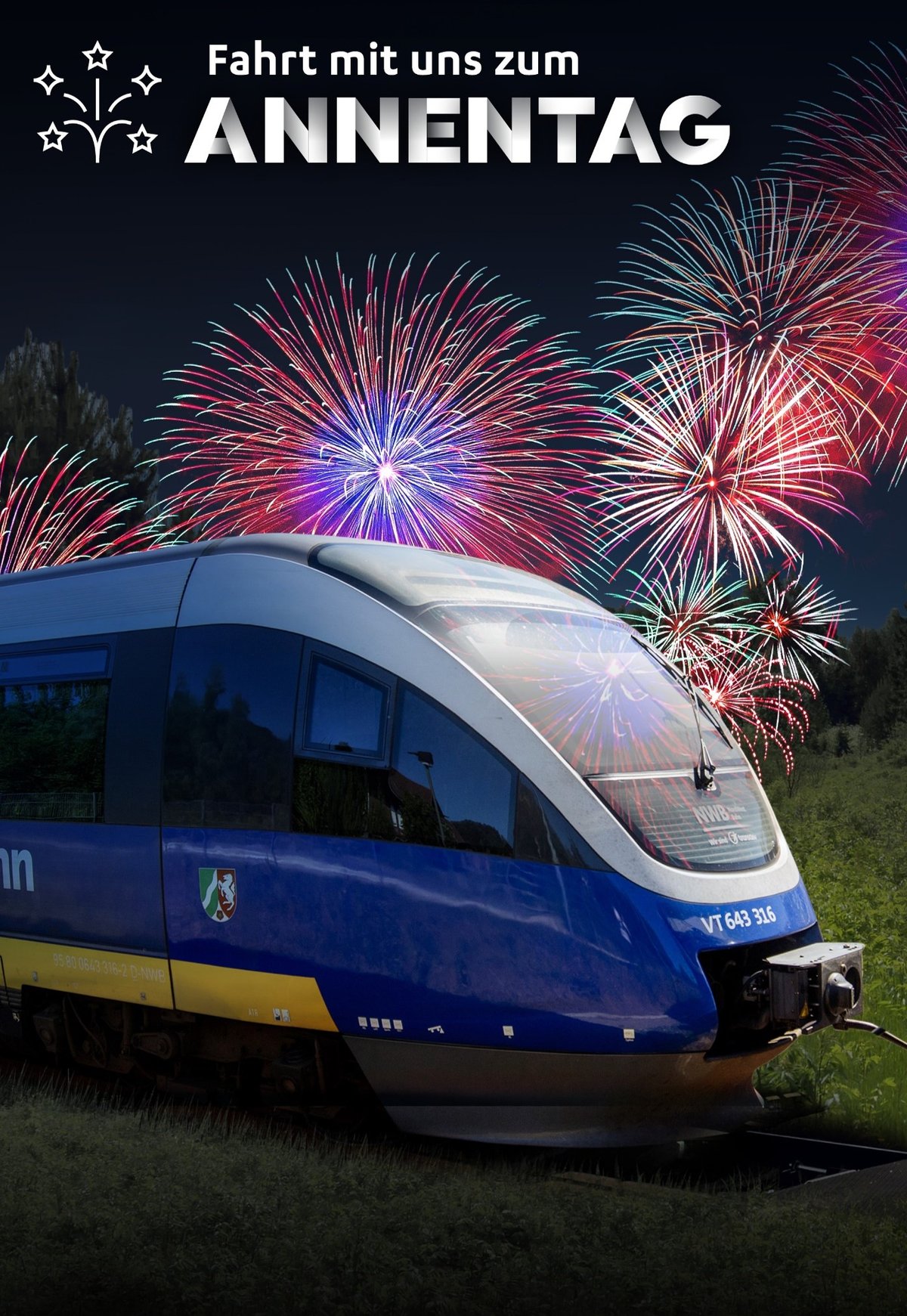 Zusatzfahrten werden bei dem Traditionsfest in der Nacht angeboten