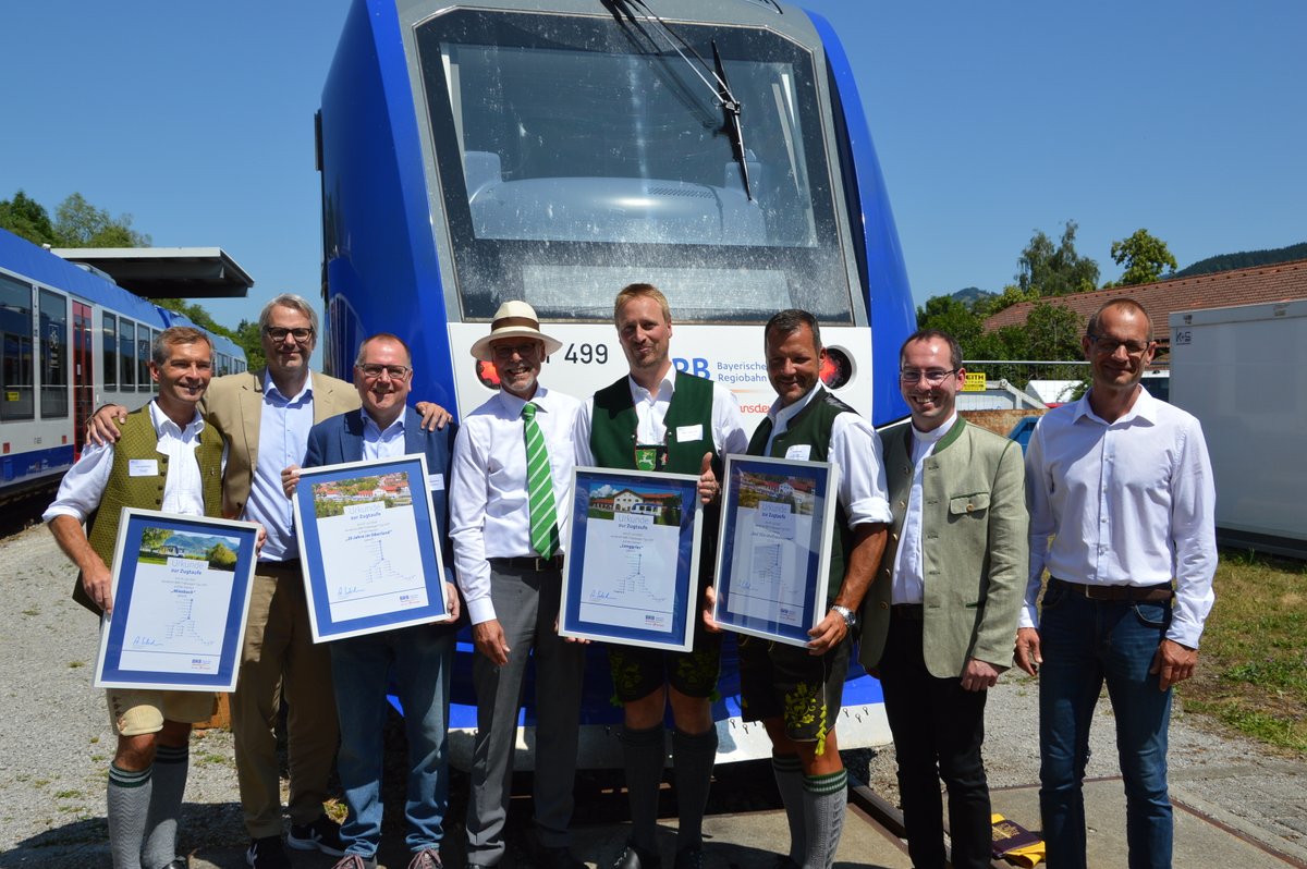 Zugtaufe BEG - 25 Jahre Oberland 