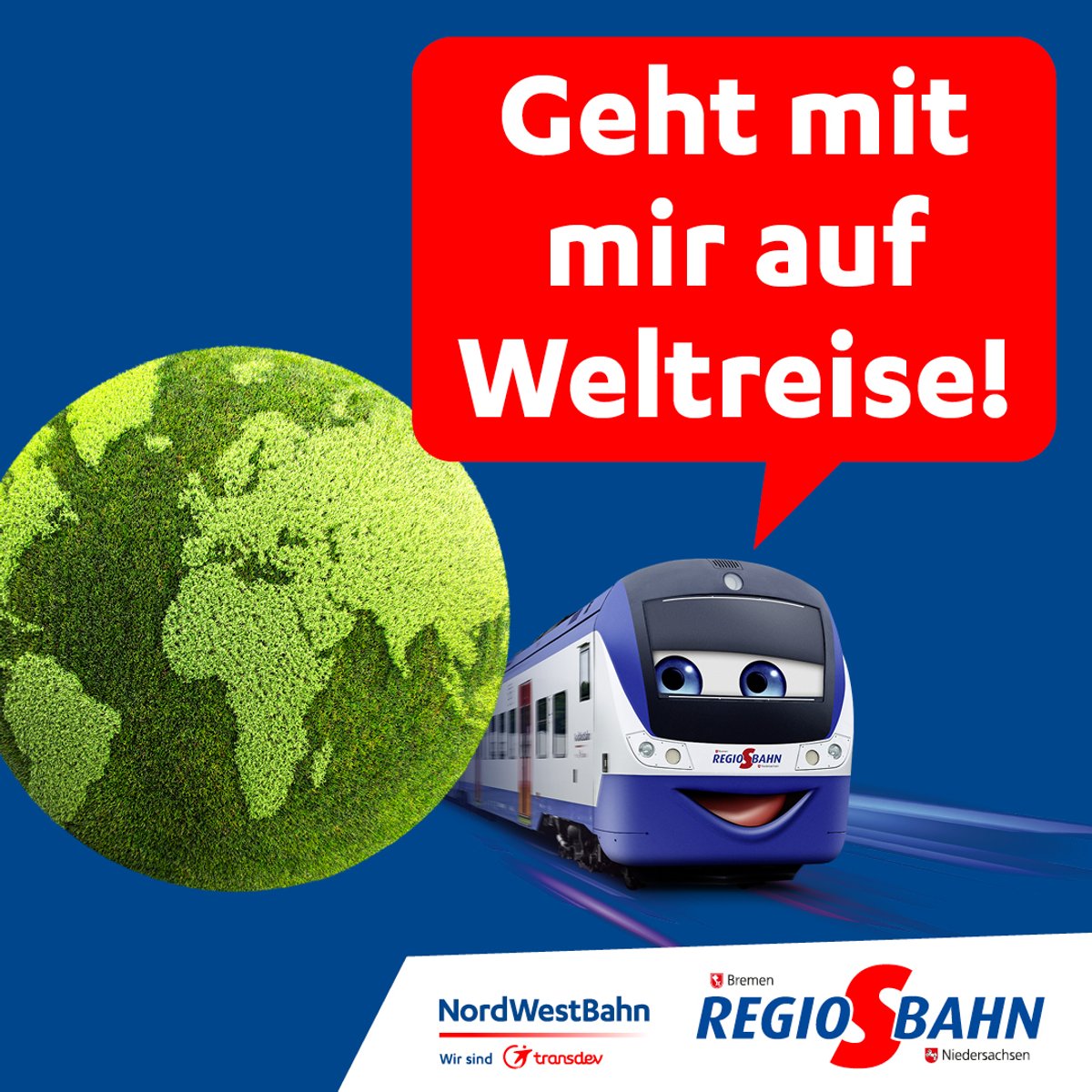 Geht mit mir auf Weltreise!
