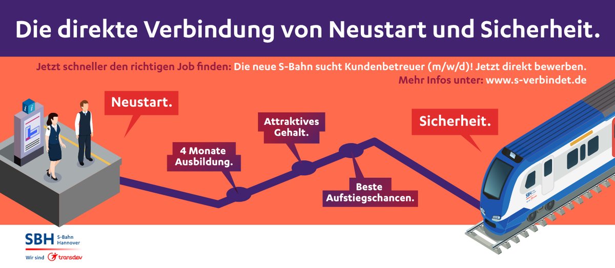 Für viele Menschen ein willkommener beruflicher Neustart: in vier Monaten zum sicheren Job als Kundenbetreuer (w/m/d).