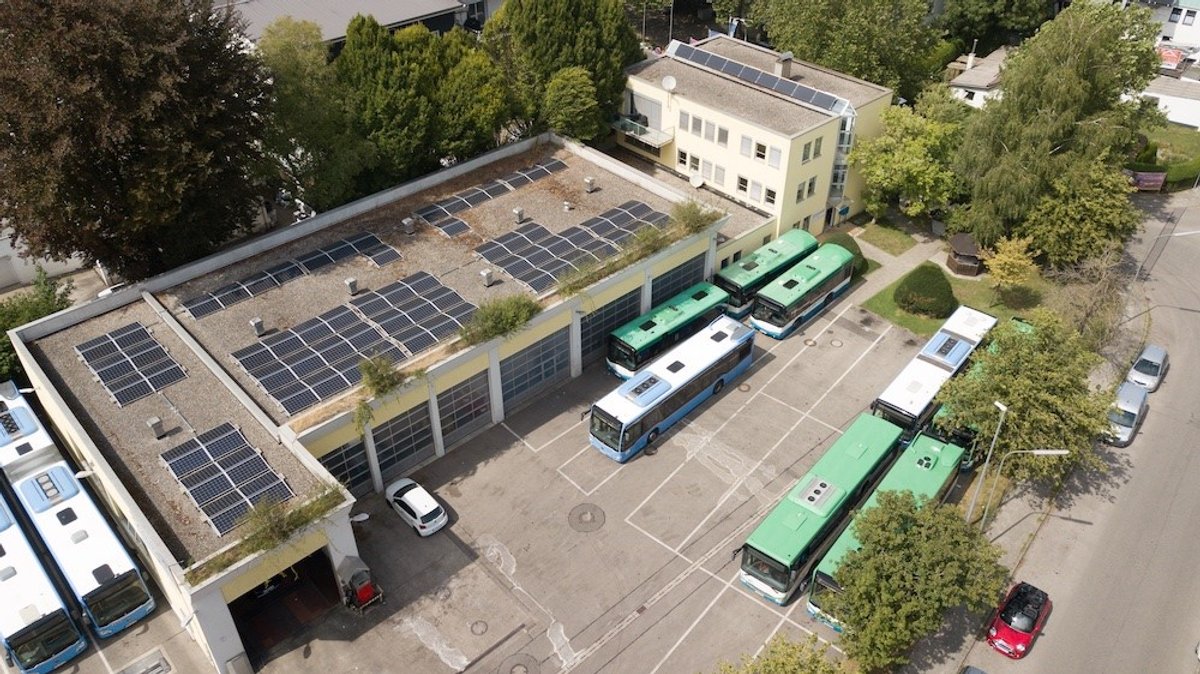 Betriebshof Griensteidl Luftbildaufnahme