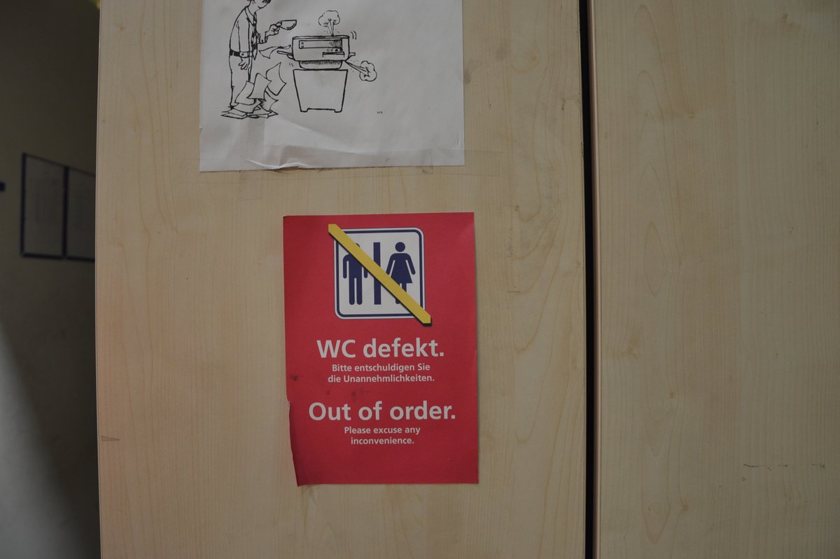 WC defekt 