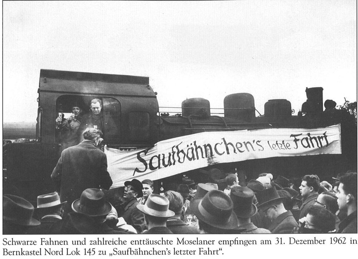 Saufbähnchens letzte Fahrt am 31.12.1962