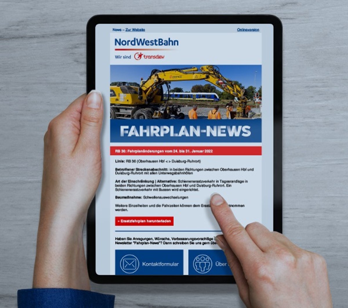 Anmeldung zum Newsletter