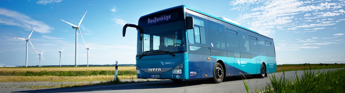 Bus im Norden Deutschlands