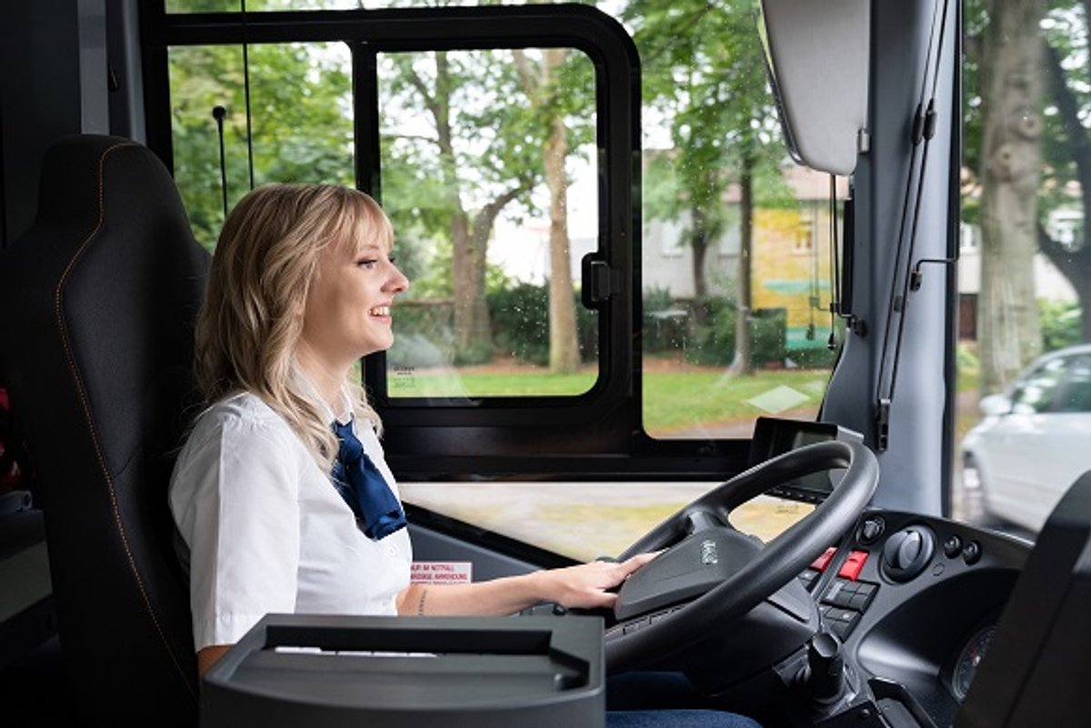 Busfahrerin bei Transdev
