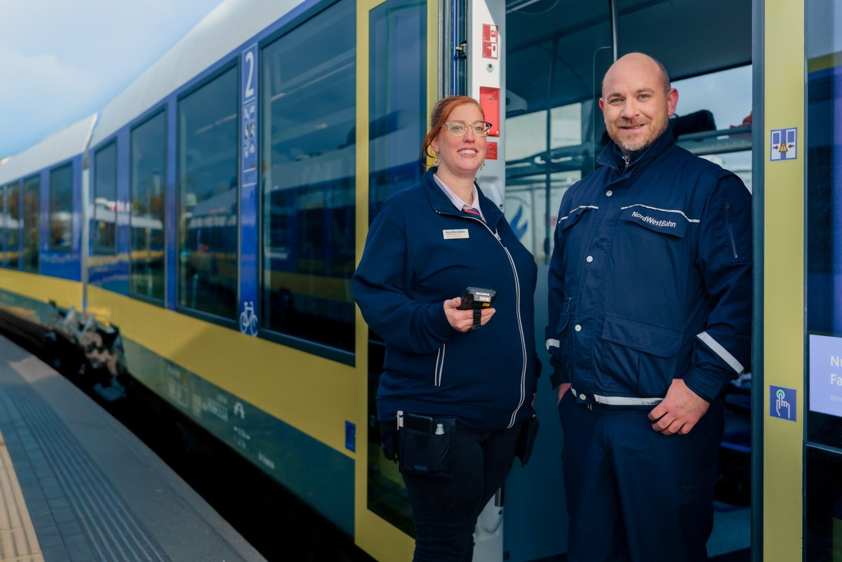 Die NordWestBahn lädt ein zum Jobdating: am 13. Juni in Osnabrück und am 20. Juni in Bremerhaven.