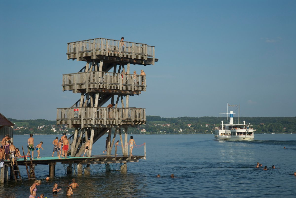 Das Uttinger Strandbad ist einen Besuch Wert.  Foto: Bahnpark Augsburg