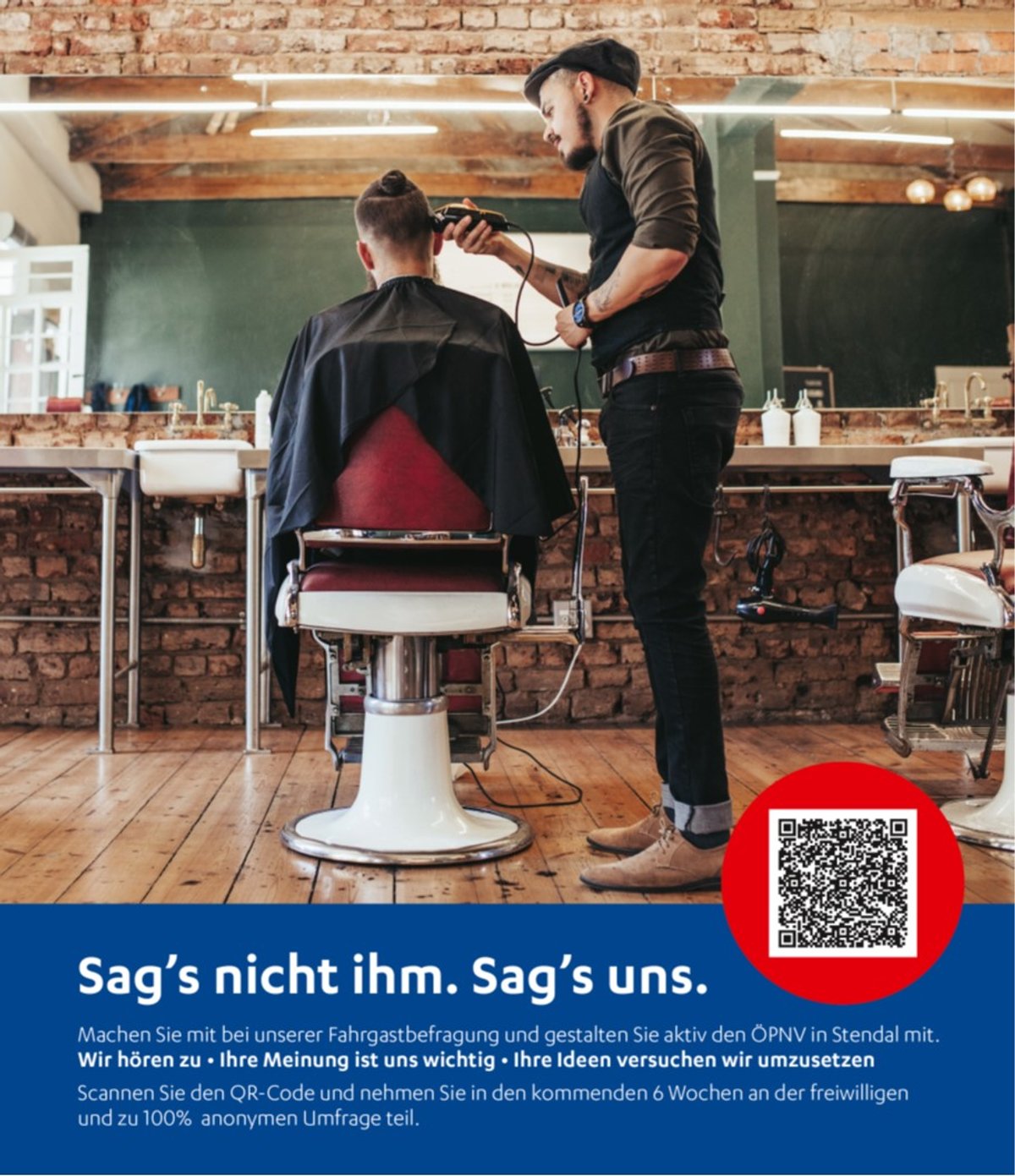 Plakat Fahrgastbefragung