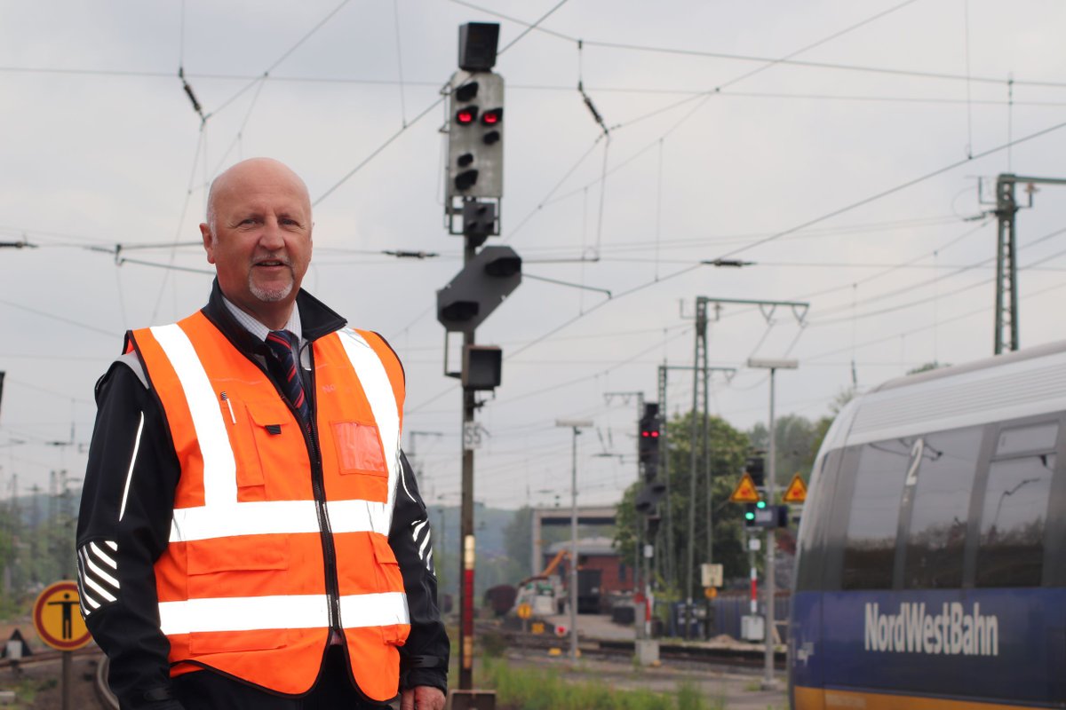 Jörg Cyroll von der NordWestBahn. 